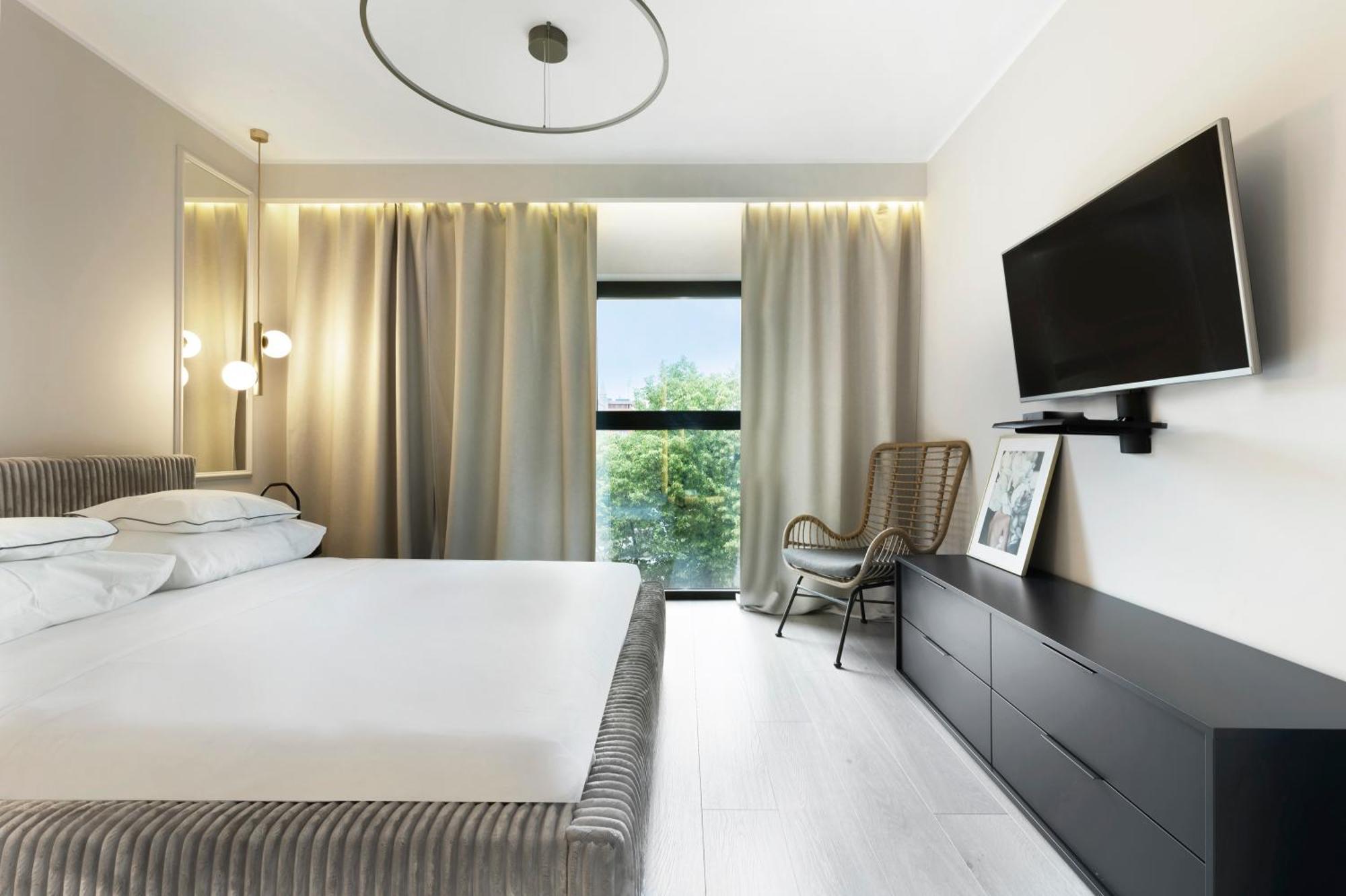 Апартаменты Blue Raven Motlawa Grand Гданьск Экстерьер фото